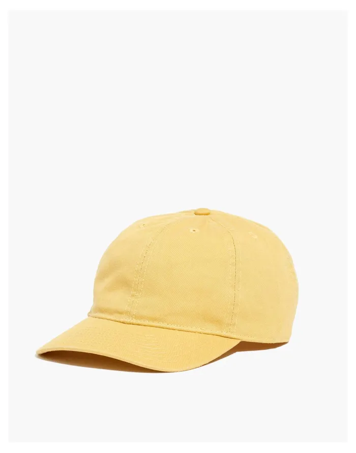 Men Broken In Baseball Cap Autumn Gold Madewell Hats