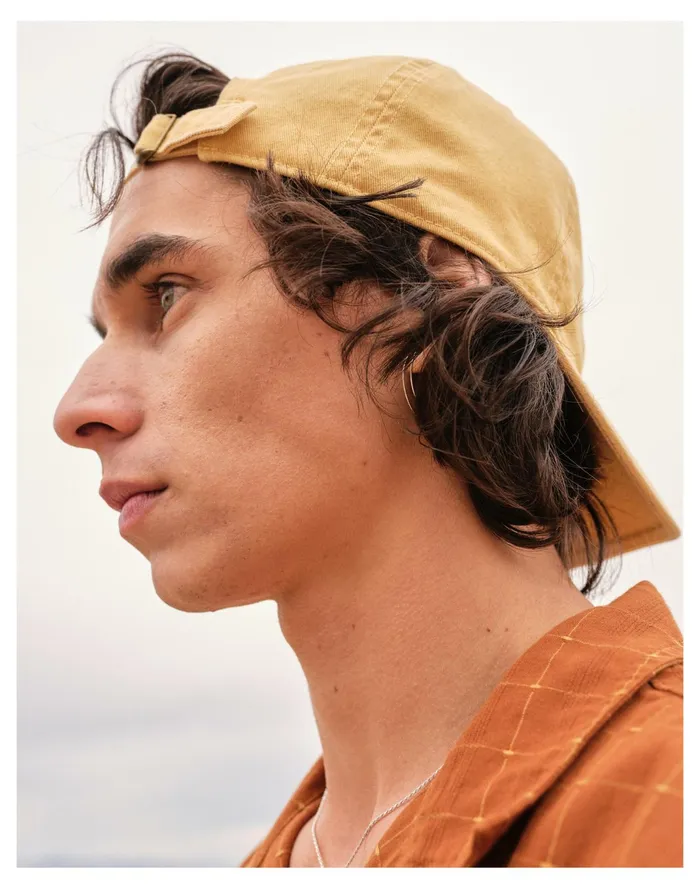 Men Broken In Baseball Cap Autumn Gold Madewell Hats Men Broken In Baseball Cap Autumn Gold Madewell Hats