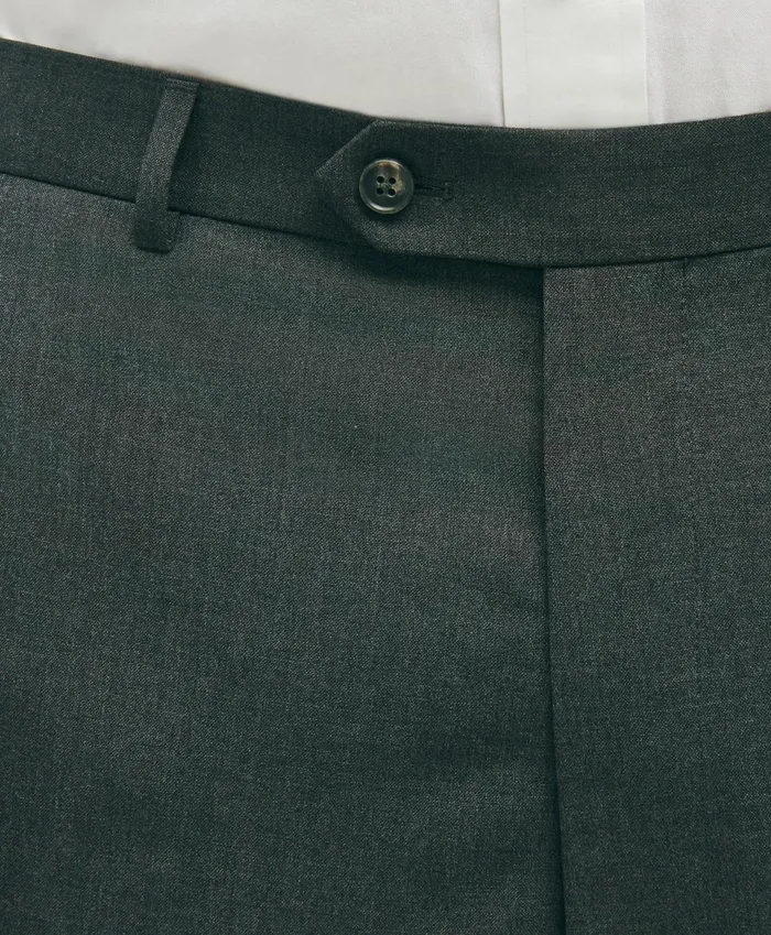 Men Brooks Brothers Explorer Collection Big and Tall Suit Pant Medium Grey Brooks Brothers Suits