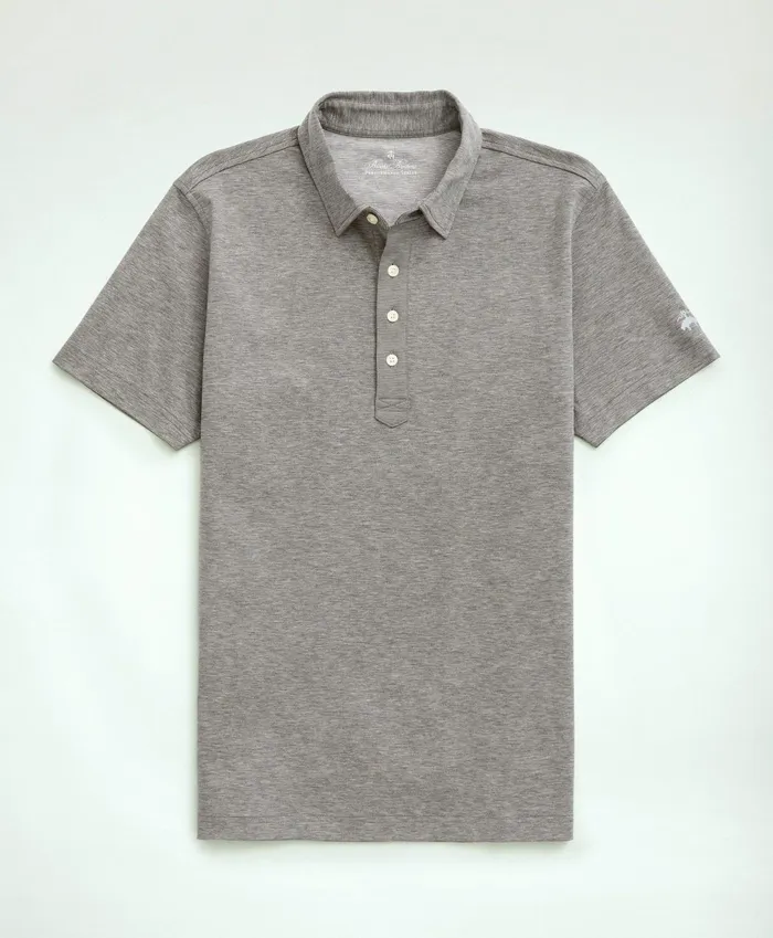 Men Brooks Brothers Stretch Performance Series Supima Polo Shirt Grey Brooks Brothers Polo and Rugby Shirts Men Brooks Brothers Stretch Performance Series Supima Polo Shirt Grey Brooks Brothers Polo and Rugby Shirts