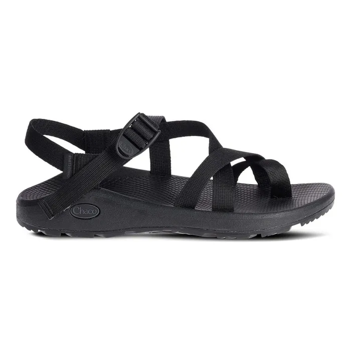 Men Chaco Sandals ZCloud 2 Adjustable Strap WideWidth Cushioned Sandal Solid Black
