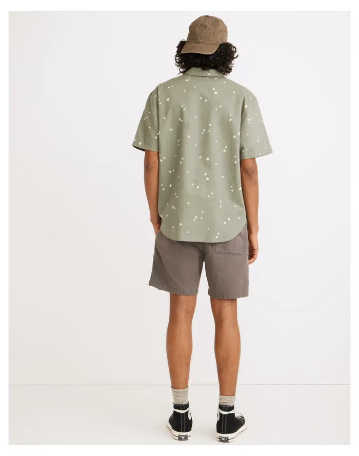 Men Cotton Everywear Shorts Coastal Granite Madewell Shorts Men Cotton Everywear Shorts Coastal Granite Madewell Shorts