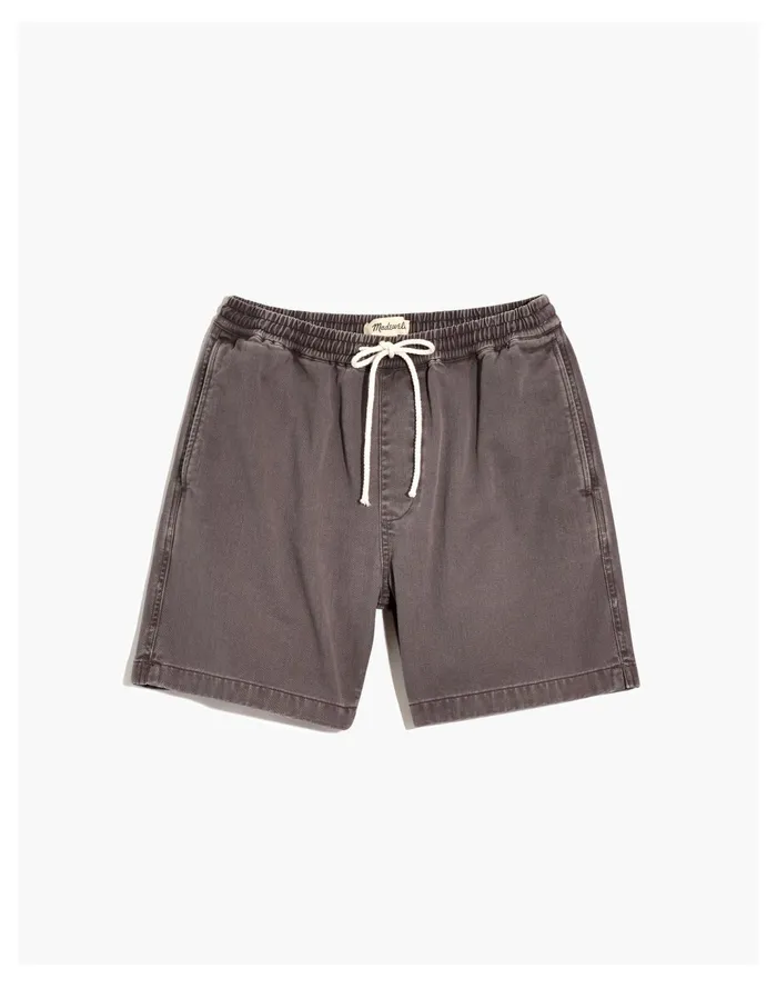 Men Cotton Everywear Shorts Coastal Granite Madewell Shorts Men Cotton Everywear Shorts Coastal Granite Madewell Shorts