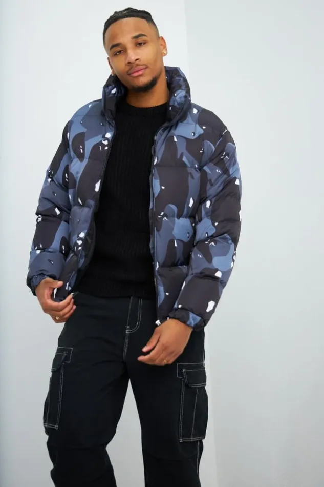 Men Doudoune Noir Et Gris Camouflage Black Brentiny Paris Parkas And Down Jackets Men Doudoune Noir Et Gris Camouflage Black Brentiny Paris Parkas And Down Jackets