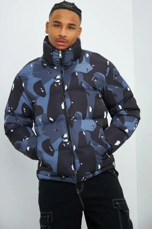 Men Doudoune Noir Et Gris Camouflage Black Brentiny Paris Parkas And Down Jackets Men Doudoune Noir Et Gris Camouflage Black Brentiny Paris Parkas And Down Jackets