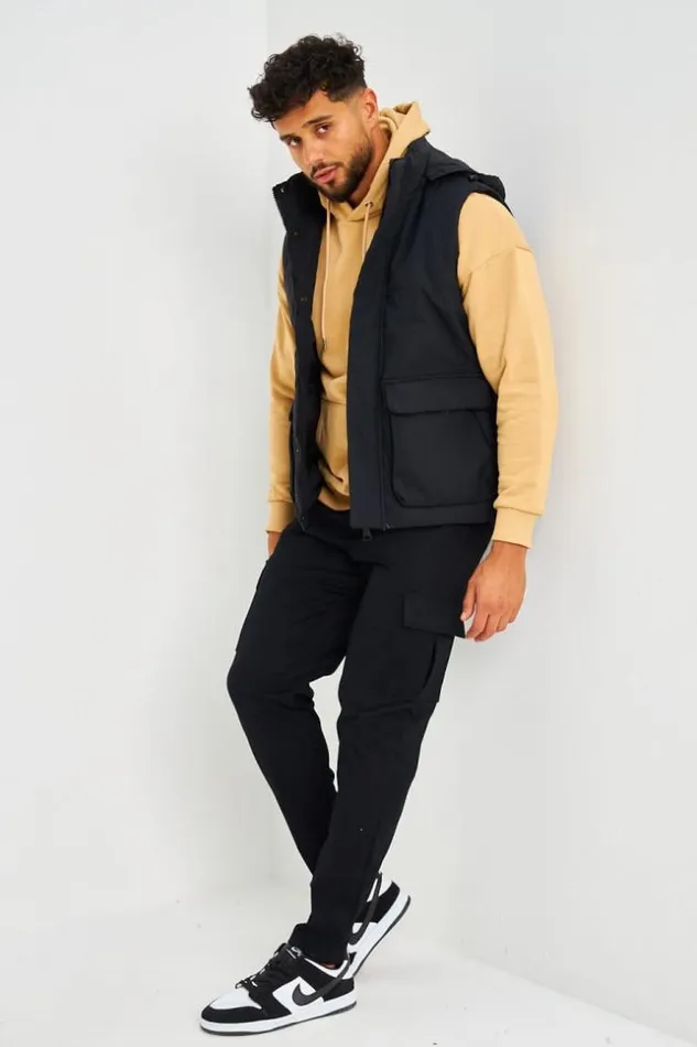 Men Doudoune Noire Sans Manches Black Brentiny Paris Parkas And Down Jackets Men Doudoune Noire Sans Manches Black Brentiny Paris Parkas And Down Jackets