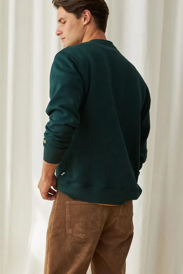 Men Fanore 8211 Dark Green TWOTHIRDS Sweatshirts