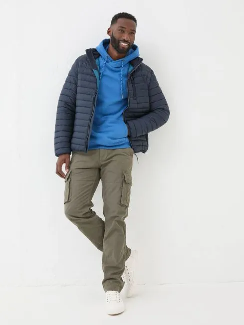 Men Fatface Coats and Jackets Blue Dartmouth Jacket