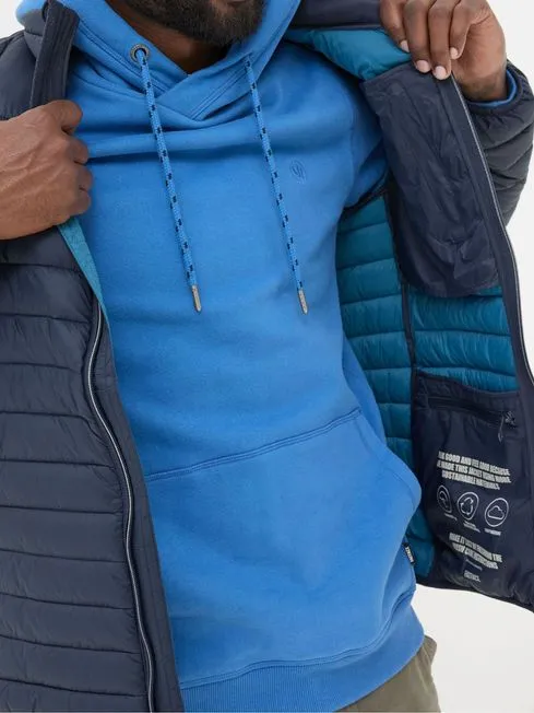 Men Fatface Coats and Jackets Blue Dartmouth Jacket