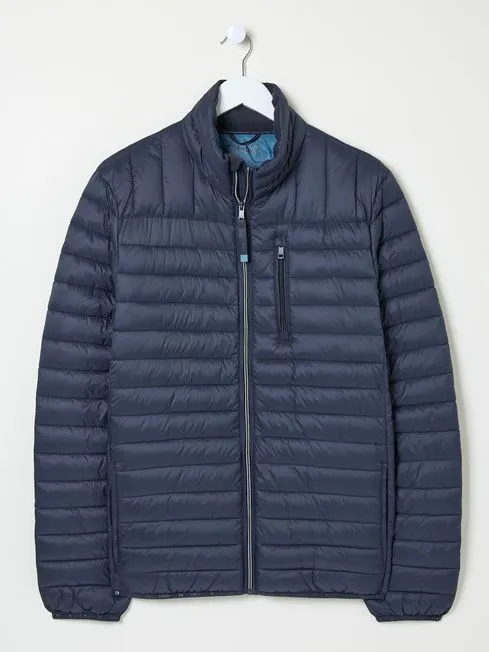 Men Fatface Coats and Jackets Blue Dartmouth Jacket