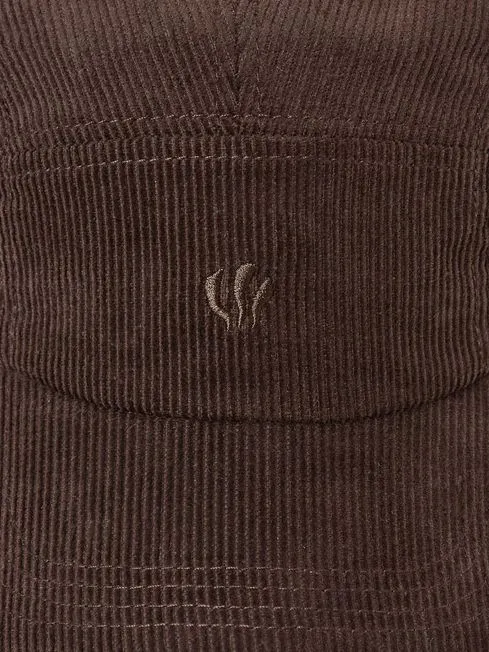 Men Fatface Hats Cord Brown 5 Panel Baseball Cap Men Fatface Hats Cord Brown 5 Panel Baseball Cap