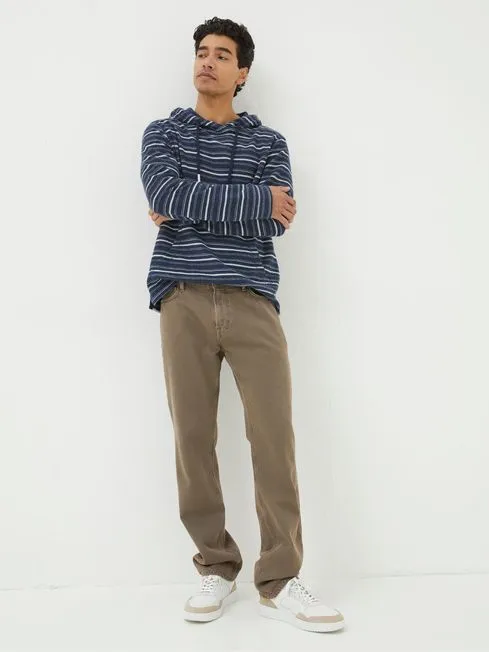 Men Fatface Jeans Brown Straight Fit Barton Jeans