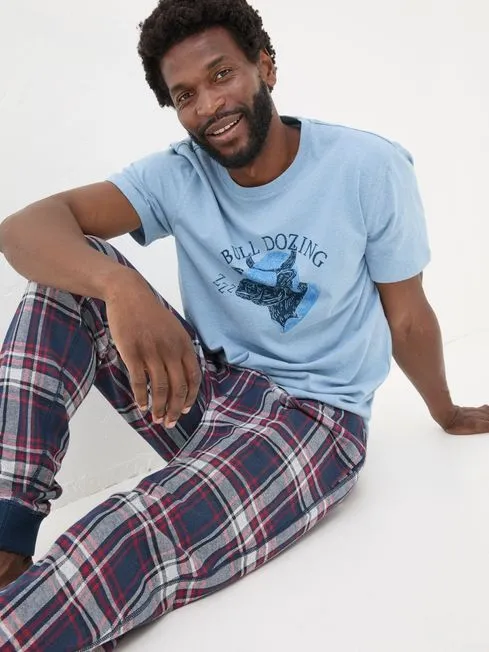 Men Fatface Pajamas and Nightwear Kemble Red Check Pyjama Bottoms Men Fatface Pajamas and Nightwear Kemble Red Check Pyjama Bottoms