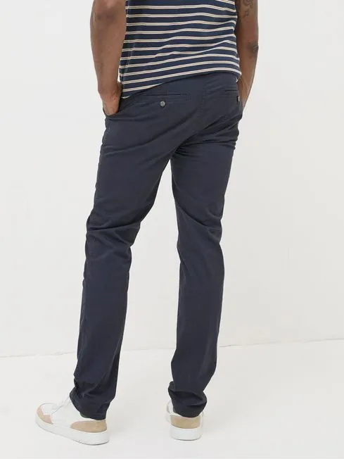 Men Fatface Pants Blue Slim Heyshott Chinos