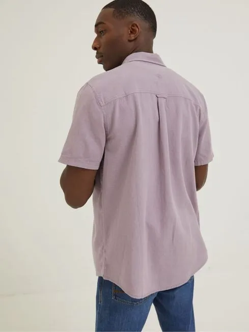 Men Fatface Shirts Purple Bugle Shirt Men Fatface Shirts Purple Bugle Shirt