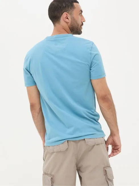 Men Fatface TShirts Climber Blue TShirt Men Fatface TShirts Climber Blue TShirt