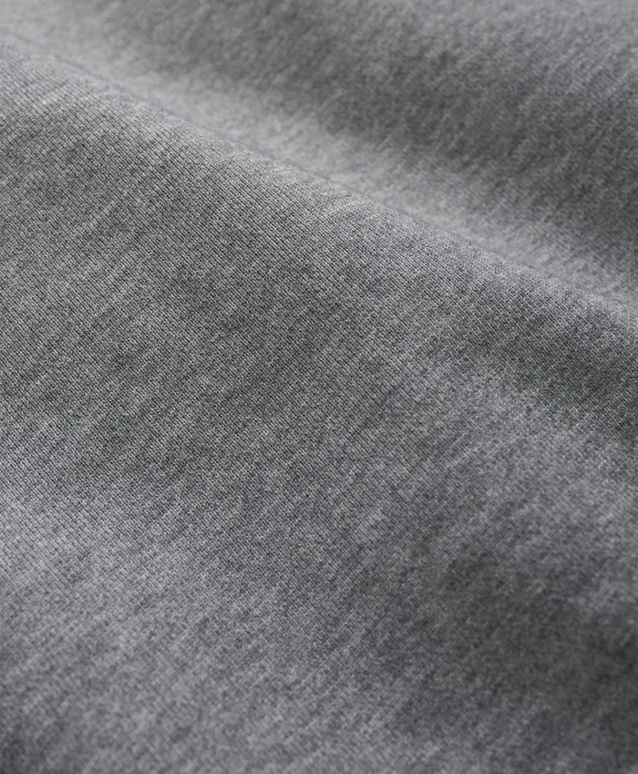 Men French Terry Henry Sweatshirt Grey Brooks Brothers TShirts and Sweats