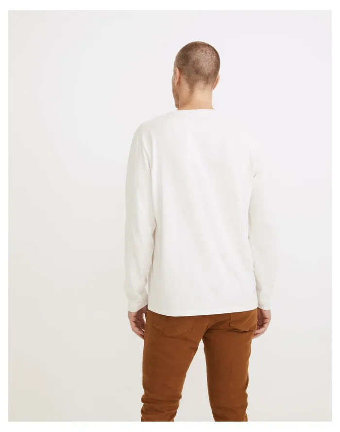 Men Garment Dyed Allday Crewneck Tee Lighthouse Madewell Tees Men Garment Dyed Allday Crewneck Tee Lighthouse Madewell Tees