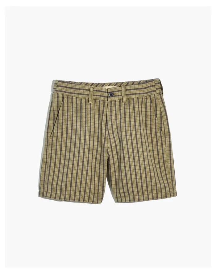 Men Hemp Cotton Printed Shorts Ash Green Madewell Shorts Men Hemp Cotton Printed Shorts Ash Green Madewell Shorts