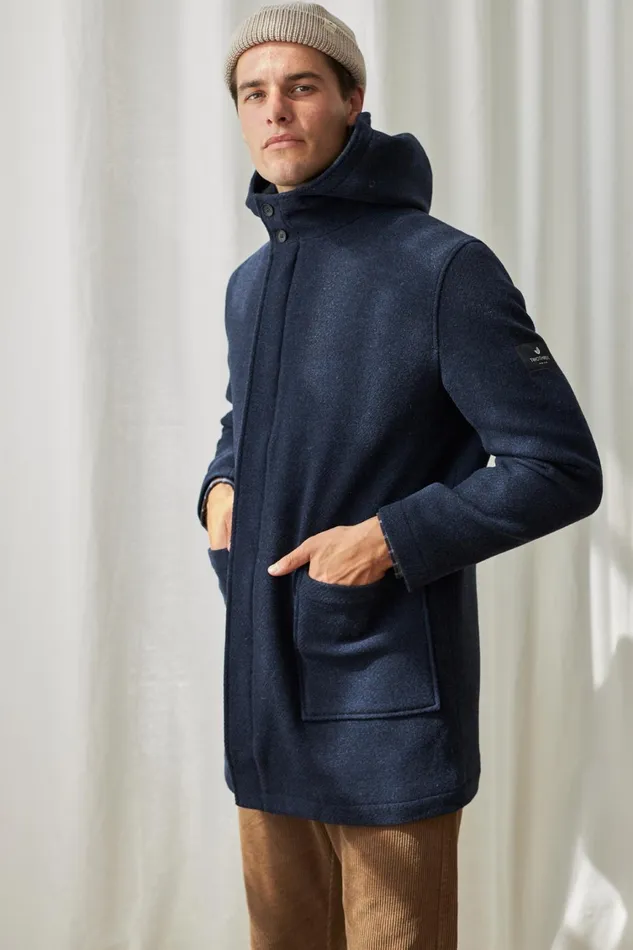 Men Jackets Men 8211 Melchor 8211 Navy TWOTHIRDS Jackets