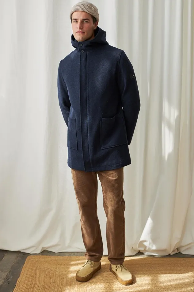 Men Jackets Men 8211 Melchor 8211 Navy TWOTHIRDS Jackets