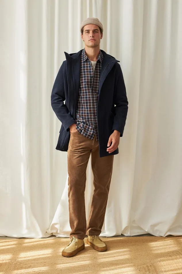 Men Jackets Men 8211 Melchor 8211 Navy TWOTHIRDS Jackets