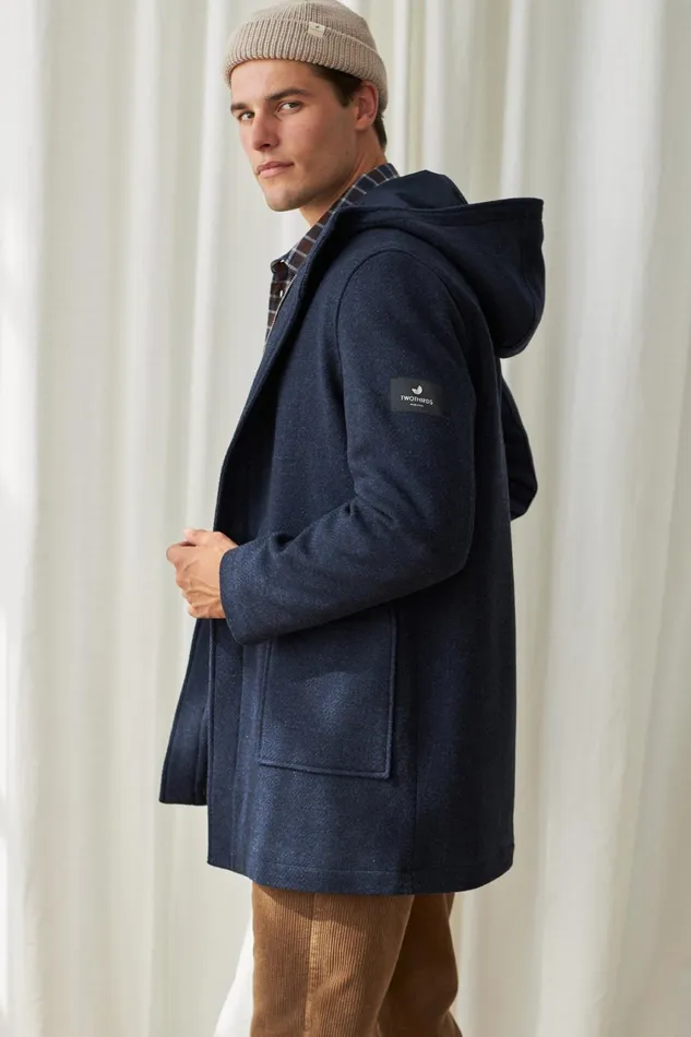 Men Jackets Men 8211 Melchor 8211 Navy TWOTHIRDS Jackets