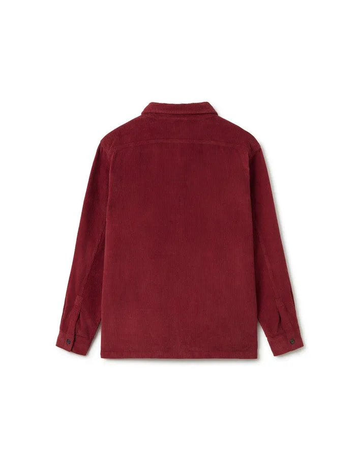 Men Jackets Men 8211 Roxby 8211 Wine TWOTHIRDS Shirts
