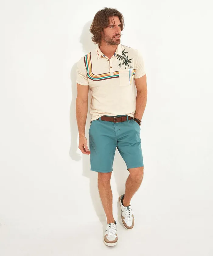 Men Joe Browns Nostalgia Polo Shirt Cream Men Joe Browns Nostalgia Polo Shirt Cream