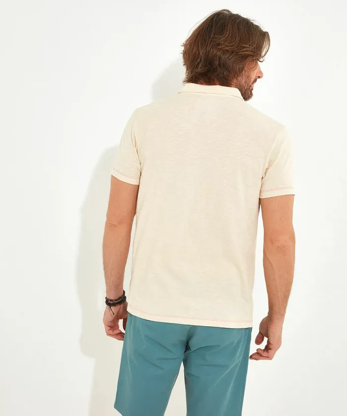 Men Joe Browns Nostalgia Polo Shirt Cream Men Joe Browns Nostalgia Polo Shirt Cream
