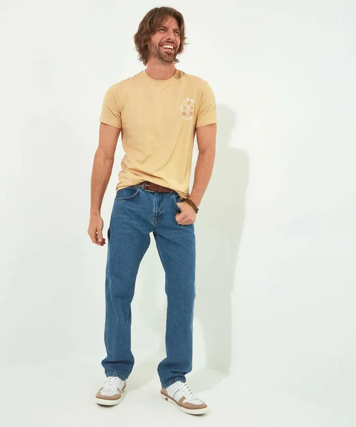 Men Joe Browns Open Road Tee Caramel Men Joe Browns Open Road Tee Caramel