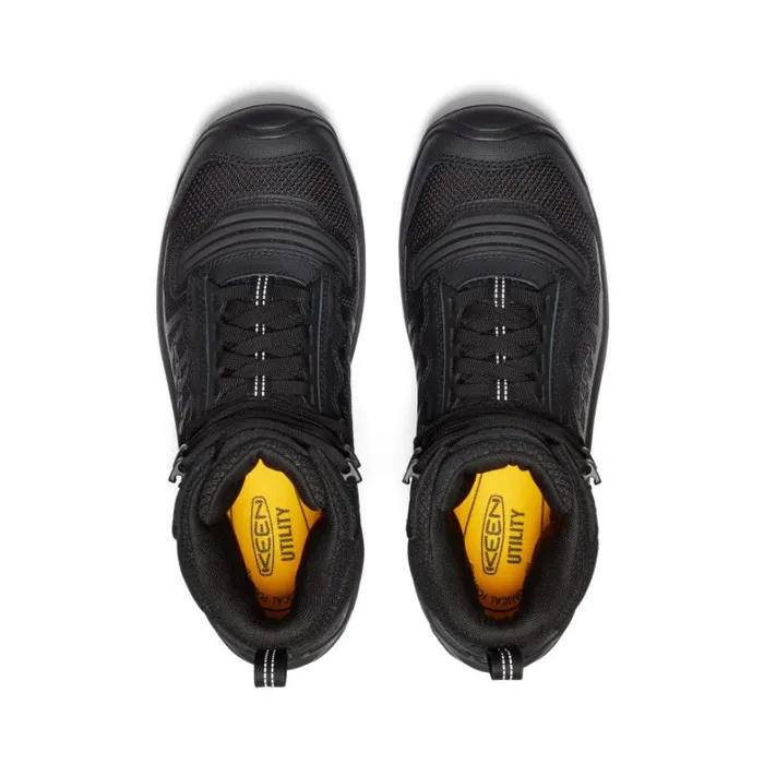 Men KEEN Boots Black Work Boots Soft Toe 8211 Reno Mid KBF WP Men KEEN Boots Black Work Boots Soft Toe 8211 Reno Mid KBF WP