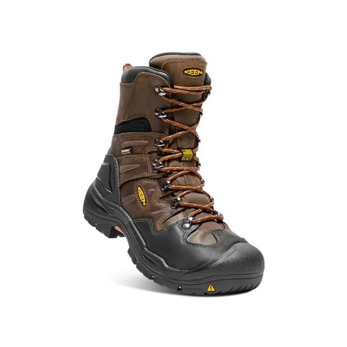 Men KEEN Boots Coburg 8quot Waterproof Work Boots 8211 Steel Toe and American Built Men KEEN Boots Coburg 8quot Waterproof Work Boots 8211 Steel Toe and American Built
