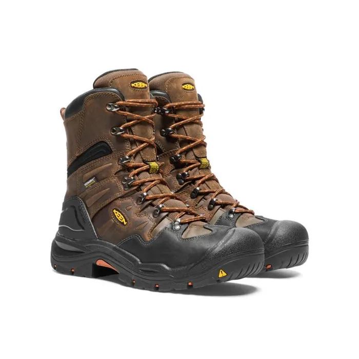 Men KEEN Boots Coburg 8quot Waterproof Work Boots 8211 Steel Toe and American Built Men KEEN Boots Coburg 8quot Waterproof Work Boots 8211 Steel Toe and American Built