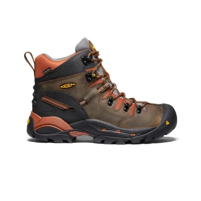 Men KEEN Boots Pittsburgh 6quot Boot Soft Toe
