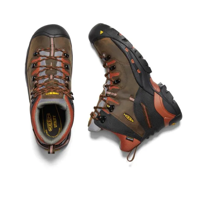 Men KEEN Boots Pittsburgh 6quot Boot Soft Toe Men KEEN Boots Pittsburgh 6quot Boot Soft Toe