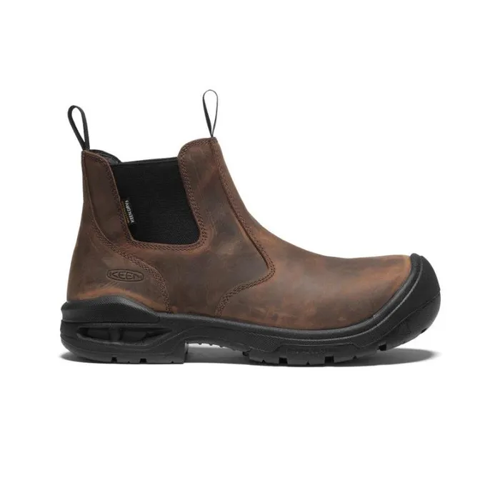 Men KEEN Boots PullOn Waterproof Work Boots 8211 Juneau Romeo