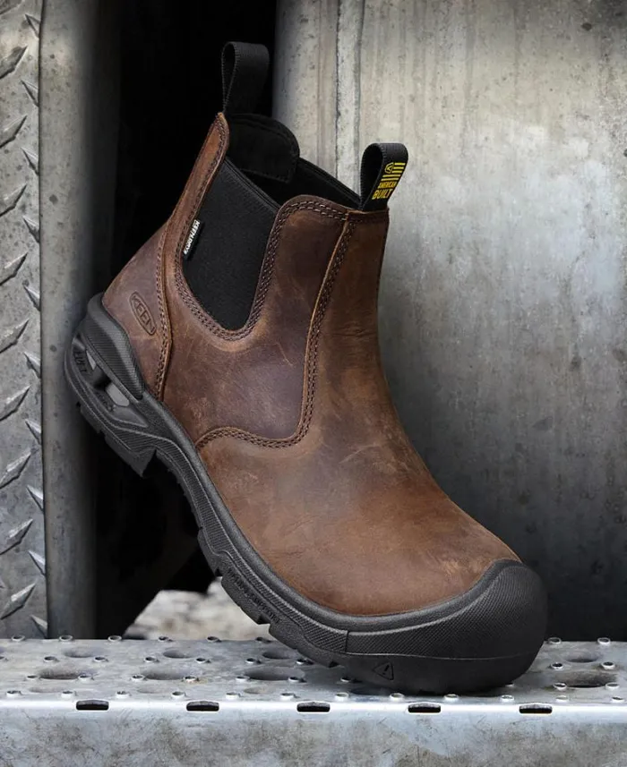 Men KEEN Boots PullOn Waterproof Work Boots 8211 Juneau Romeo Men KEEN Boots PullOn Waterproof Work Boots 8211 Juneau Romeo