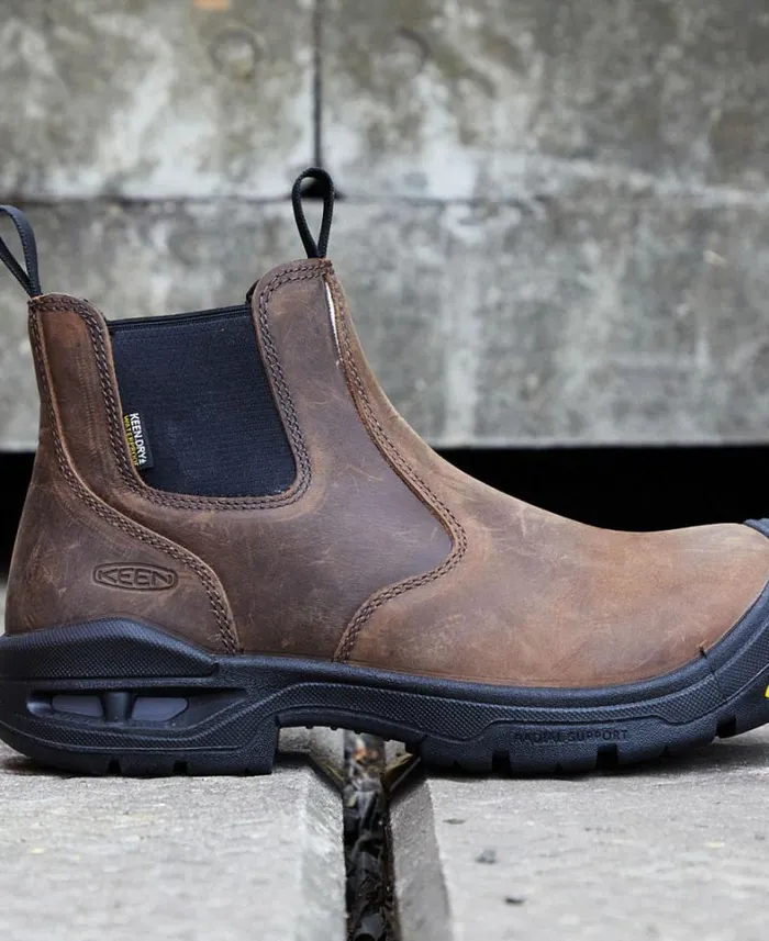 Men KEEN Boots PullOn Waterproof Work Boots 8211 Juneau Romeo Men KEEN Boots PullOn Waterproof Work Boots 8211 Juneau Romeo