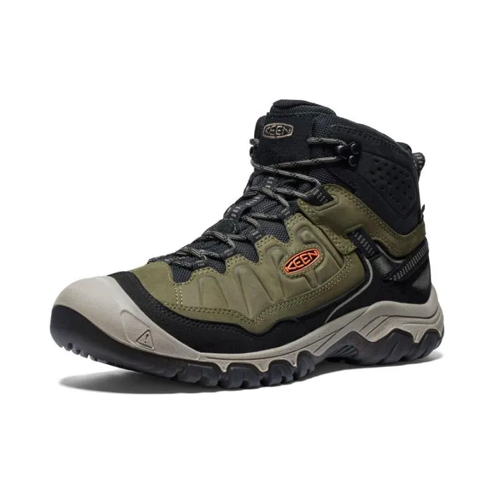 Men KEEN Boots Targhee IV Mid Height Waterproof Leather Hiking Boot Men KEEN Boots Targhee IV Mid Height Waterproof Leather Hiking Boot