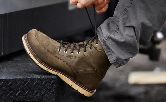 Men KEEN Casual Waterproof Soft Toe Work Boots 8211 San Jose 6quot Men KEEN Casual Waterproof Soft Toe Work Boots 8211 San Jose 6quot