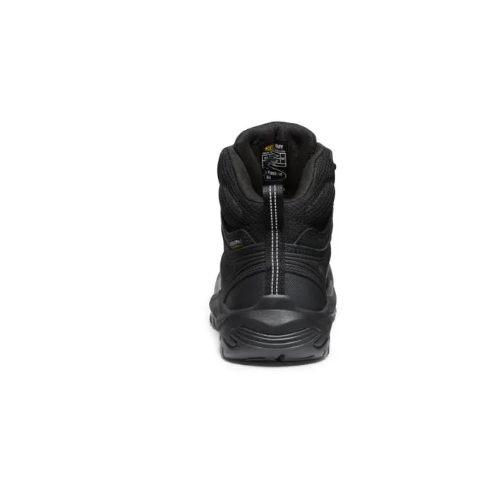 Men KEEN Hike Black Work Boots Soft Toe 8211 Reno Mid KBF WP Men KEEN Hike Black Work Boots Soft Toe 8211 Reno Mid KBF WP