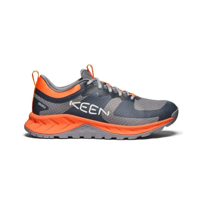 Men KEEN Hike Versacore Waterproof Steel GreyScarlet Ibis Hiking Boot