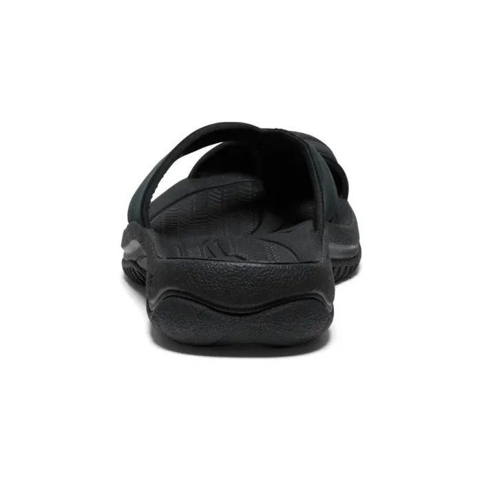 Men KEEN Sandals Waimea BlackBlack Leather FlipFlop Men KEEN Sandals Waimea BlackBlack Leather FlipFlop
