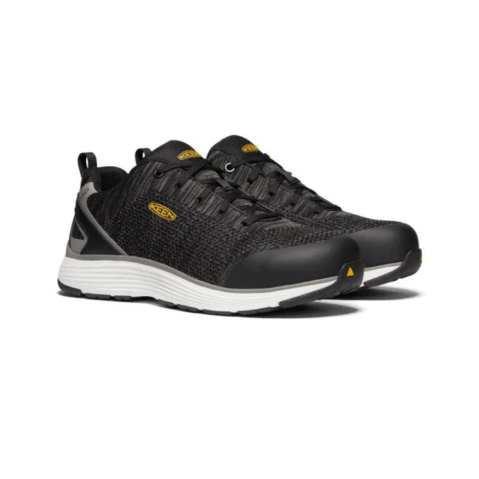 Men KEEN Shoes Sparta ESD Aluminum Toe BLACKGREY FLANNEL Men KEEN Shoes Sparta ESD Aluminum Toe BLACKGREY FLANNEL