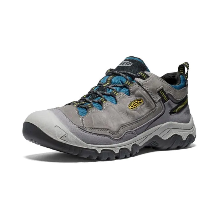 Men KEEN Shoes Targhee IV Waterproof Steel GreyAntique Moss Leather Hiking Shoe Men KEEN Shoes Targhee IV Waterproof Steel GreyAntique Moss Leather Hiking Shoe