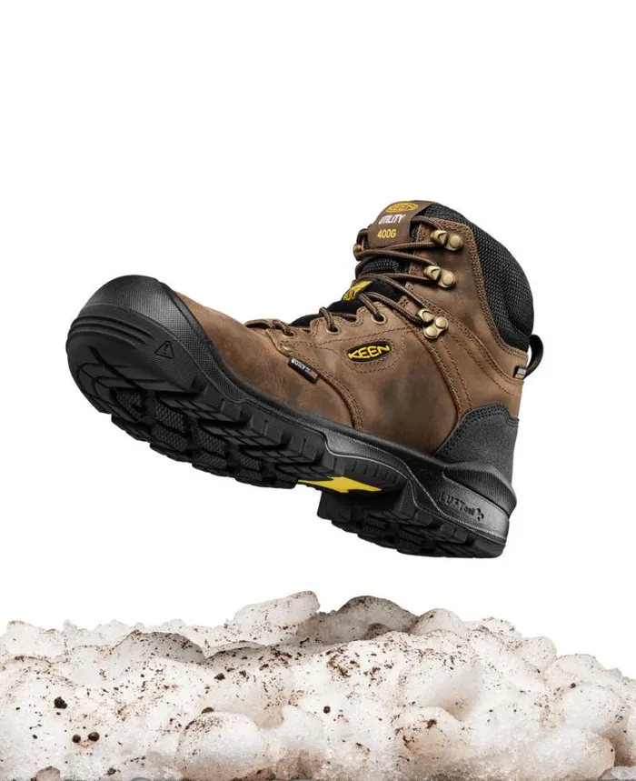 Men KEEN Winter 400g Insulated Work Boots 8211 Independence 6quot Men KEEN Winter 400g Insulated Work Boots 8211 Independence 6quot