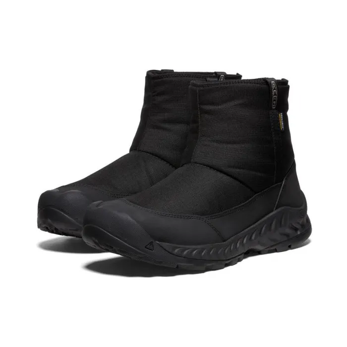 Men KEEN Winter Hood NXIS Pull On Waterproof Black Boot Men KEEN Winter Hood NXIS Pull On Waterproof Black Boot