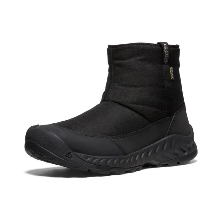 Men KEEN Winter Hood NXIS Pull On Waterproof Black Boot Men KEEN Winter Hood NXIS Pull On Waterproof Black Boot