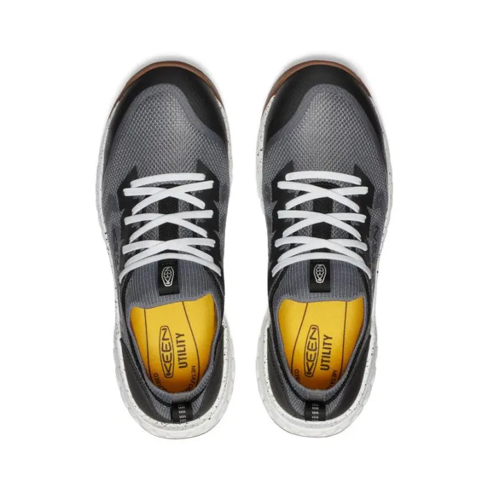 Men KEEN Work Boots and Shoes Arvada Shift CarbonFiber Toe Steel GreyGum Work Slipon Men KEEN Work Boots and Shoes Arvada Shift CarbonFiber Toe Steel GreyGum Work Slipon